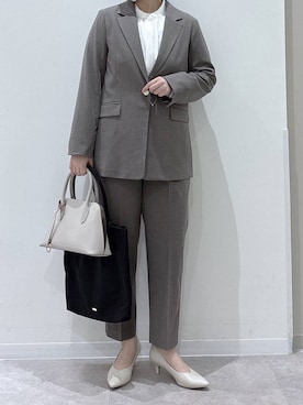 かとやまさん（レディース・158cm）の冬コーディネート