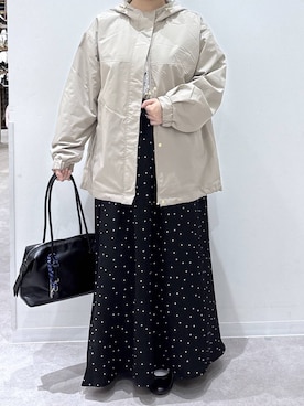 「GLOBAL WORK（グローバルワーク）のアイテム（ジャケット/アウター）」を使った、かとやまさん（レディース・158cm）の秋コーディネート