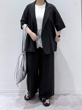 かとやまさん（レディース・158cm）の夏コーディネート
