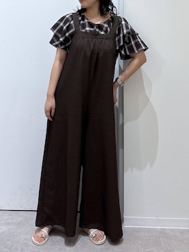 かとやまさん（レディース・158cm）の夏コーディネート