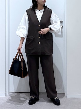 かとやまさん(レディース・158cm)の秋コーディネート