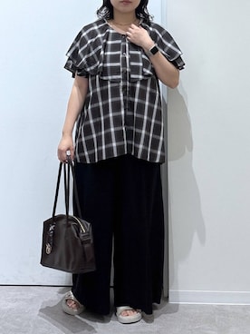 かとやまさん（レディース・158cm）の夏コーディネート