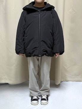 「アイテム（ジャケット/アウター）」を使った、かとやまさん（キッズ・121cm）の秋コーディネート