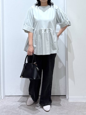 「アイテム（パンプス）」を使った、かとやまさん（レディース・158cm・30代）の夏コーディネート