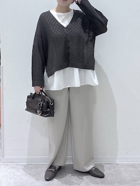 かとやまさん(レディース・158cm)の春コーディネート