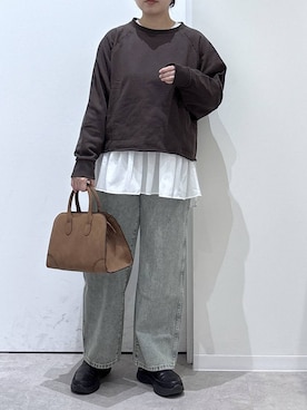 「リラックス」｜かとやまさん（レディース・158cm）の秋コーディネート