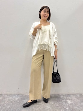 「WA ORiental TRaffic（ダブルエーオリエンタルトラフィック）のアイテム」を使った、manaさん（レディース・158cm）の春コーディネート