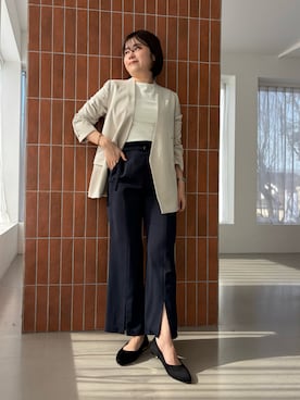 manaさん（レディース・158cm）の春コーディネート