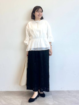 manaさん（レディース・158cm）の春コーディネート