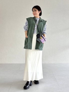 manaさん(レディース・158cm)の春コーディネート