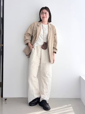 manaさん（レディース・158cm）の夏コーディネート