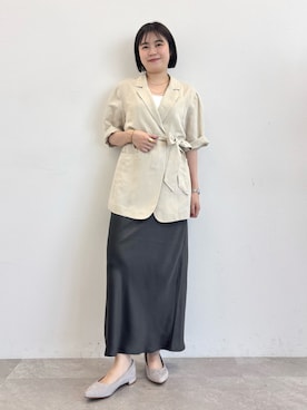 manaさん（レディース・158cm）の春コーディネート