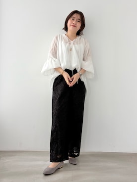 manaさん（レディース・158cm）の春コーディネート