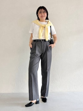 「WA ORiental TRaffic（ダブルエーオリエンタルトラフィック）のアイテム」を使った、manaさん（レディース・158cm）の春コーディネート