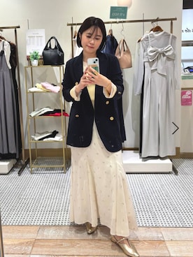 「31 Sons de mode（トランテアン　ソン　ドゥ　モード）のアイテム」を使った、manaさん（レディース・158cm）の夏コーディネート