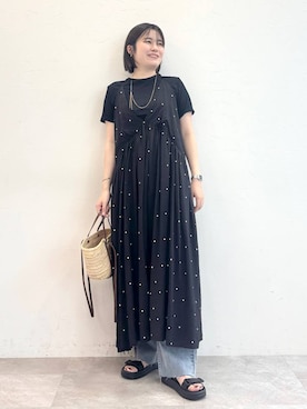 manaさん（レディース・158cm）の夏コーディネート