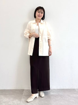 manaさん（レディース・158cm）の春コーディネート