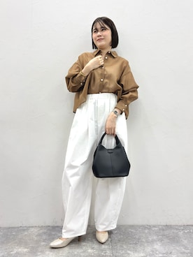 manaさん（レディース・158cm）の春コーディネート