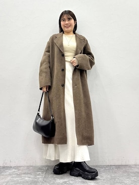 manaさん(レディース・158cm)の冬コーディネート