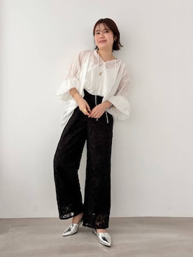 「31 Sons de mode（トランテアン　ソン　ドゥ　モード）のアイテム」を使った、manaさん（レディース・158cm）の春コーディネート