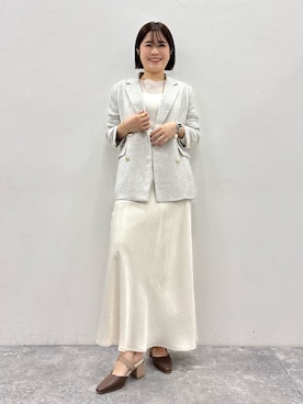「MISCH MASCH（ミッシュマッシュ）のアイテム」を使った、manaさん（レディース・158cm）の春コーディネート