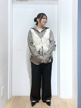 ももみんさん（レディース・161cm）の冬コーディネート