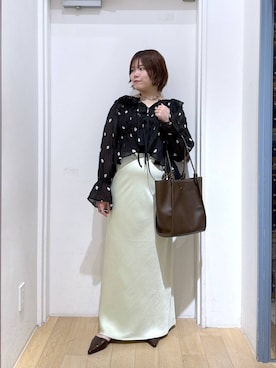 ももみんさん（レディース・161cm）の春コーディネート