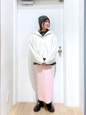 ももみんさん（レディース・161cm）の冬コーディネート