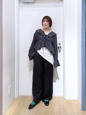 ももみんさん（レディース・161cm）の春コーディネート
