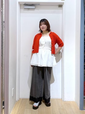 ももみんさん（レディース・161cm）の夏コーディネート