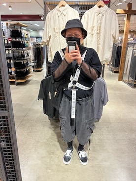 「Y-3（ワイスリー）のアイテム」を使った、keesuiさん（メンズ・168cm）の夏コーディネート