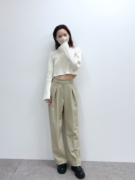 「ワントーンスタイル」｜gou__98さん（レディース・163cm）の冬コーディネート