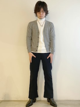 「Blue Standard （ブルースタンダード）のアイテム」を使った、tatsuokikimuraさん（メンズ・170cm）の冬コーディネート