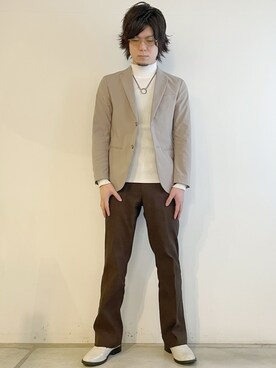 「Blue Standard （ブルースタンダード）のアイテム」を使った、tatsuokikimuraさん（メンズ・170cm）の春コーディネート