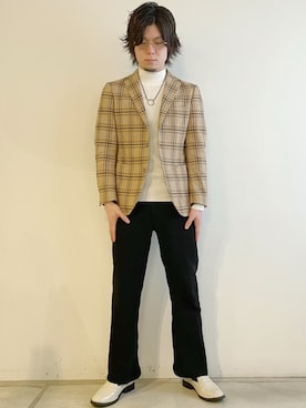 「Blue Standard （ブルースタンダード）のアイテム」を使った、tatsuokikimuraさん（メンズ・170cm）の春コーディネート