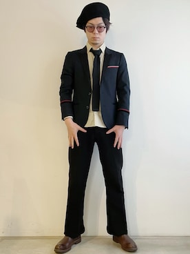 tatsuokikimuraさん（メンズ・170cm）の冬コーディネート