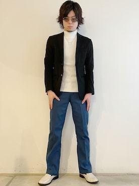「Blue Standard （ブルースタンダード）のアイテム」を使った、tatsuokikimuraさん（メンズ・170cm）の春コーディネート