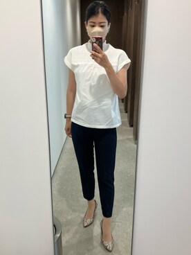 ワーママ絵本講師まあよさん（レディース・161cm）の夏コーディネート