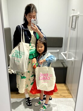 ワーママ絵本講師まあよさん（レディース・161cm）の春コーディネート