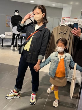 ワーママ絵本講師まあよさん（レディース・161cm）の春コーディネート