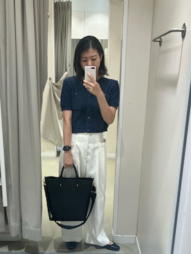 ワーママ絵本講師まあよさん（骨格ウェーブ・レディース・161cm）の秋コーディネート