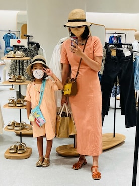 ワーママ絵本講師まあよさん（レディース・161cm）の夏コーディネート