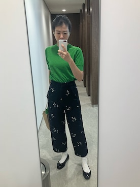 ワーママ絵本講師まあよさん（骨格ウェーブ・レディース・161cm）の秋コーディネート