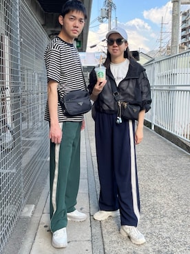 「BASEMENT online（ベースメントオンライン）のアイテム」を使った、ワーママ絵本講師まあよさん（レディース・161cm）の春コーディネート