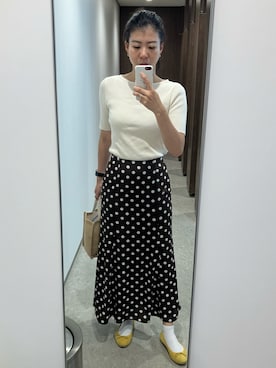 ワーママ絵本講師まあよさん（骨格ウェーブ・レディース・161cm）の秋コーディネート