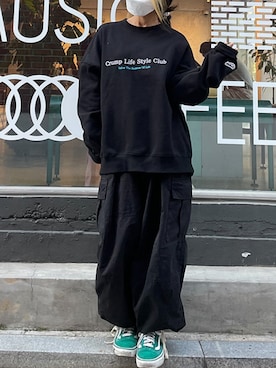 「crump（クランプ）のアイテム」を使った、crumpさん（メンズ・181cm）の冬コーディネート