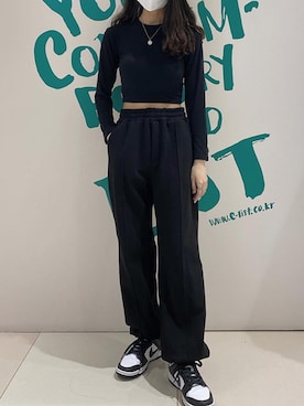 「crump（クランプ）のアイテム」を使った、crumpさん（レディース・161cm）の冬コーディネート