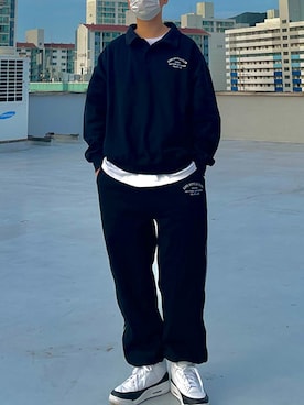 「crump（クランプ）のアイテム」を使った、crumpさん（メンズ・178cm）の冬コーディネート