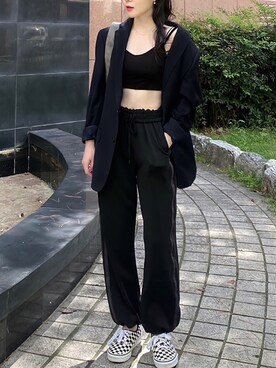 「crump（クランプ）のアイテム」を使った、crumpさん（レディース・160cm）の秋コーディネート