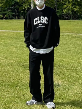 「crump（クランプ）のアイテム」を使った、crumpさん（メンズ・170cm）の冬コーディネート